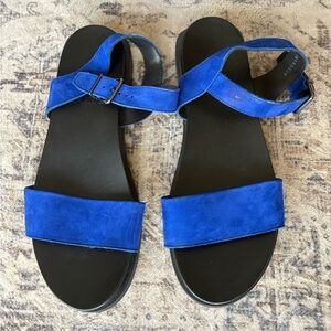 Blue Sandals